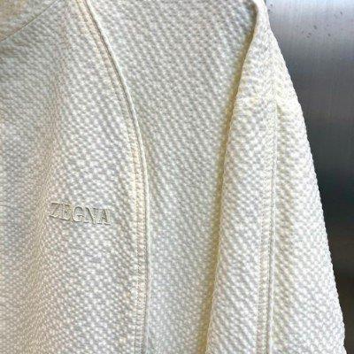 wholesale quality zegna suede leather coat model no. 33